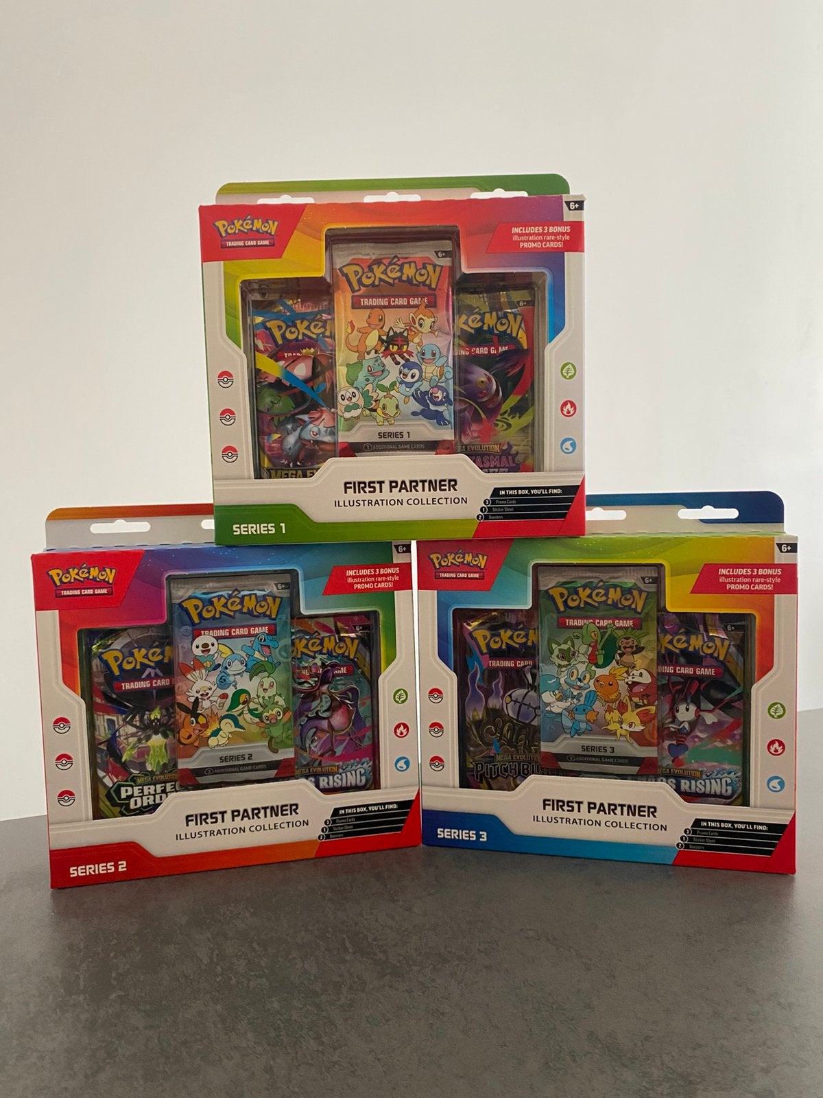 First partner 1-3 series, Ophalen of Verzenden, Zo goed als nieuw