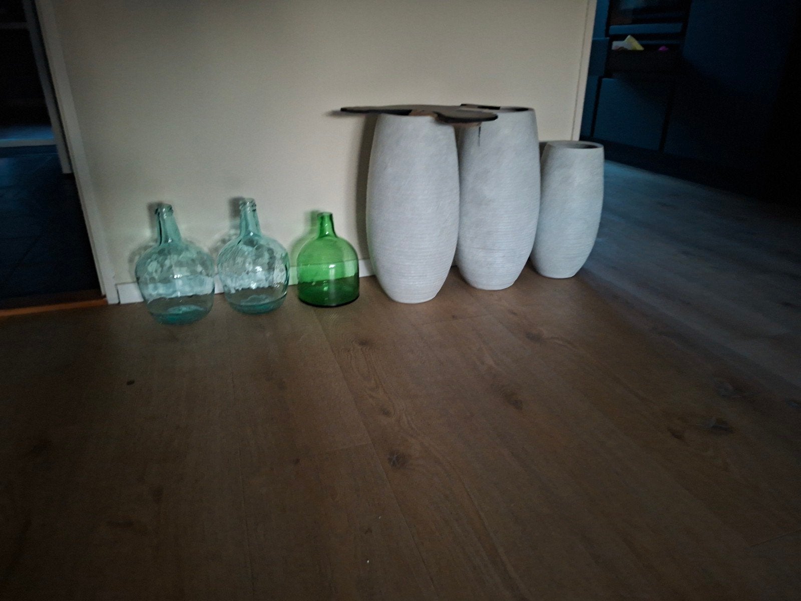 Decoratieve flessen en vazen set, Ophalen