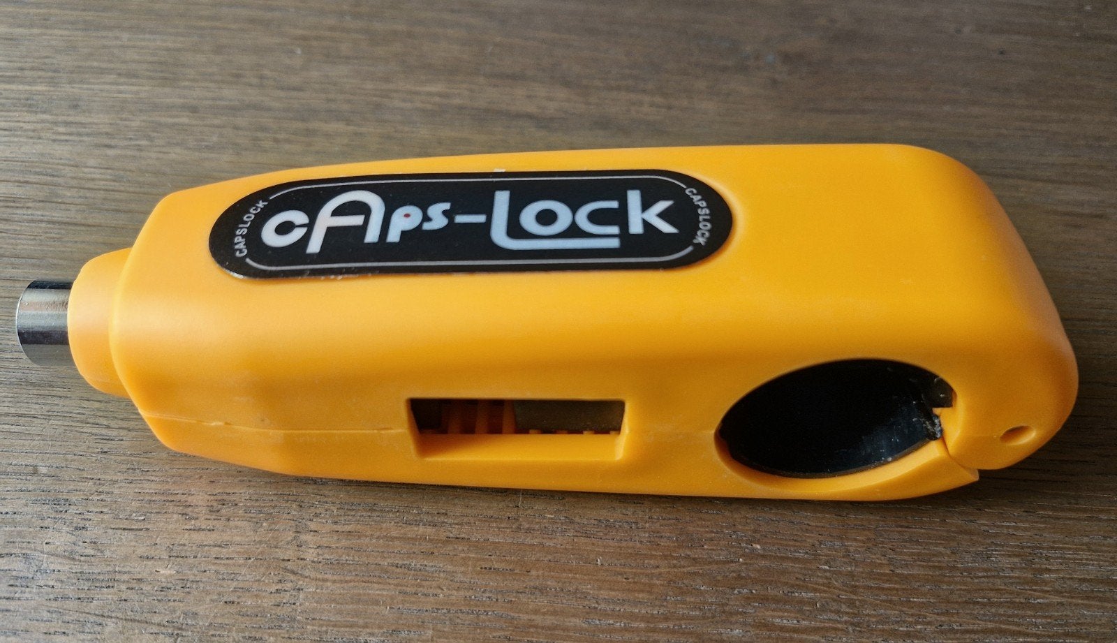 Caps-Lock stuurslot., Fietsen en Brommers, Ophalen of Verzenden, Zo goed als nieuw, Overige fietssloten