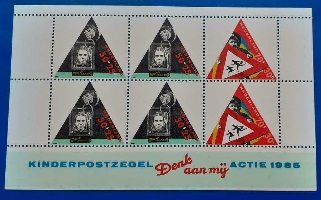 Kinderpostzegels 1985 - Denk aan mij NVPH 1344, Postzegels en Munten, Postzegels | Nederland, Verzenden, Na 1940, Postfris