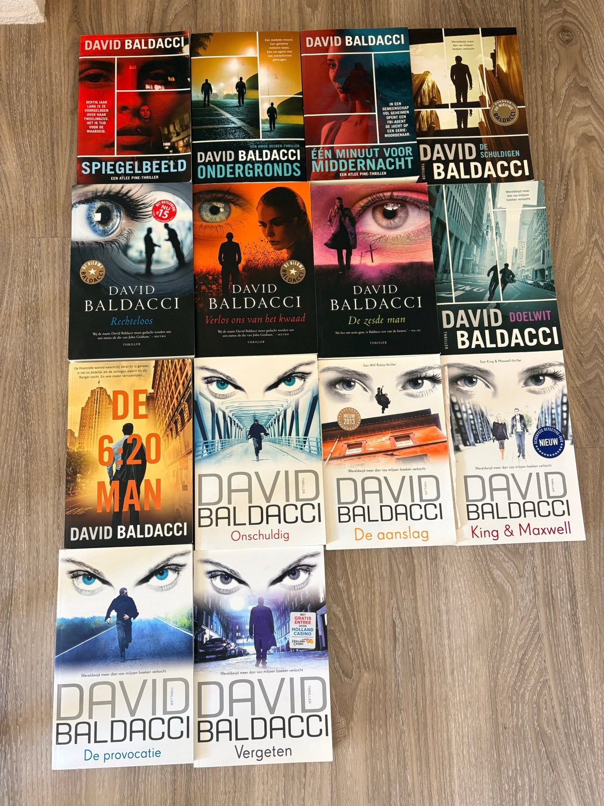 David Baldacci boeken - Grote collectie thrillers, Ophalen of Verzenden, Zo goed als nieuw