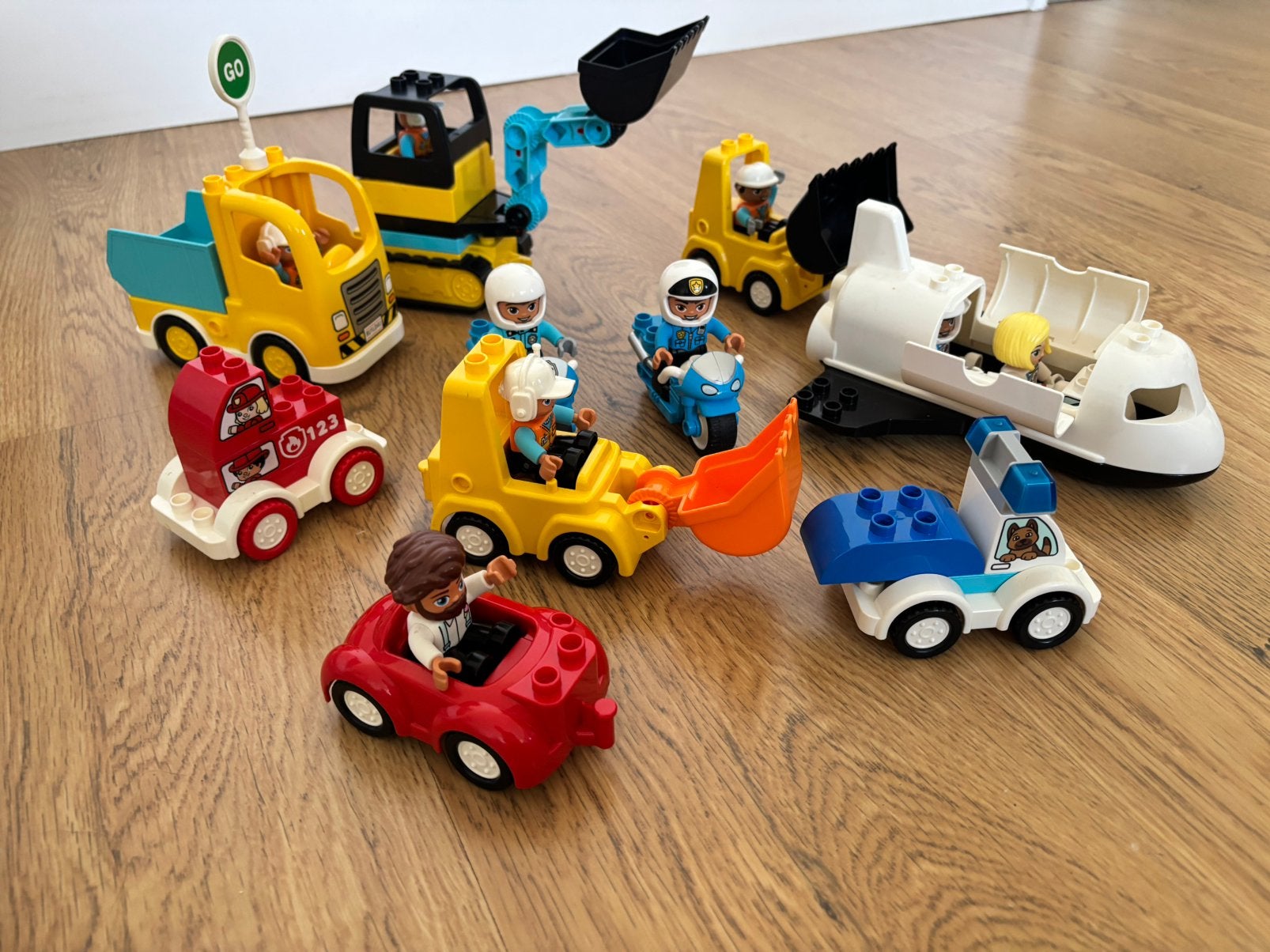 Duplo met verschillende onderdelen, Ophalen, Zo goed als nieuw, Duplo