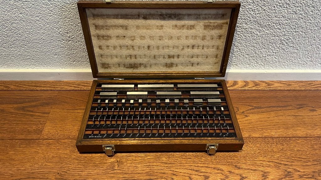 Eindmaten 88-delige set Mitutoyo mahr mauser, 3905 KX, Afstand, Ophalen of Verzenden, Zo goed als nieuw
