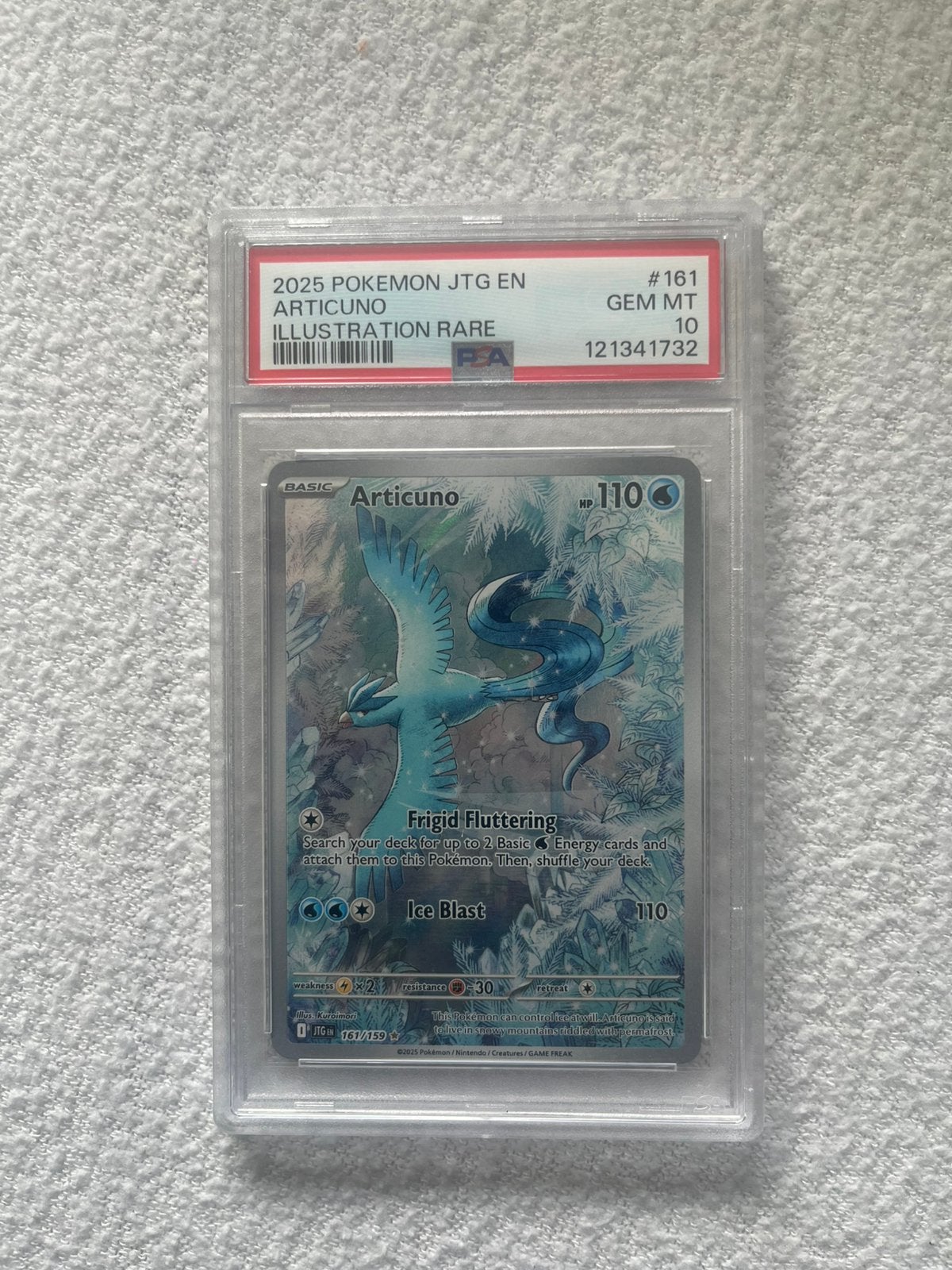 Articuno Journey Together PSA 10, Ophalen, Zo goed als nieuw