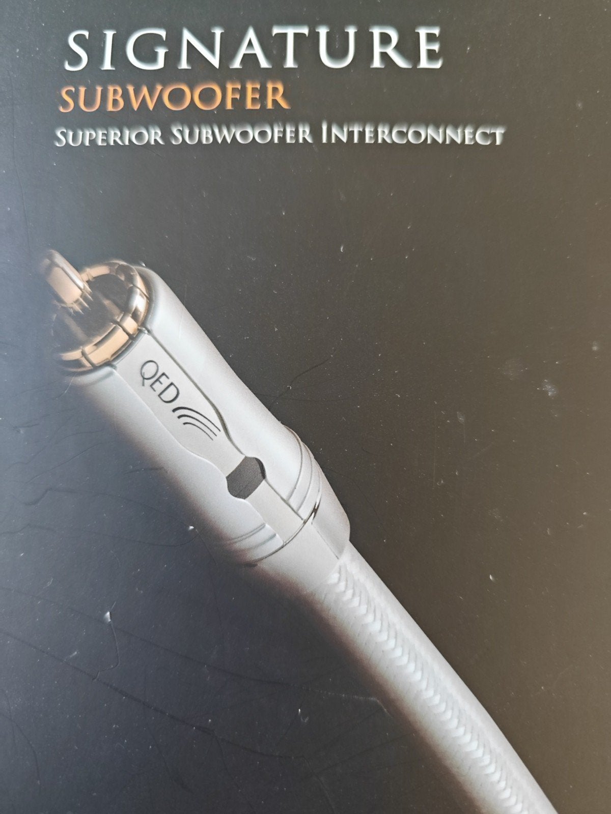 QED Signature Subwoofer Interconnect Kabel -6  meter, Ophalen of Verzenden, Zo goed als nieuw, 5 tot 10 meter, Interlink-kabel