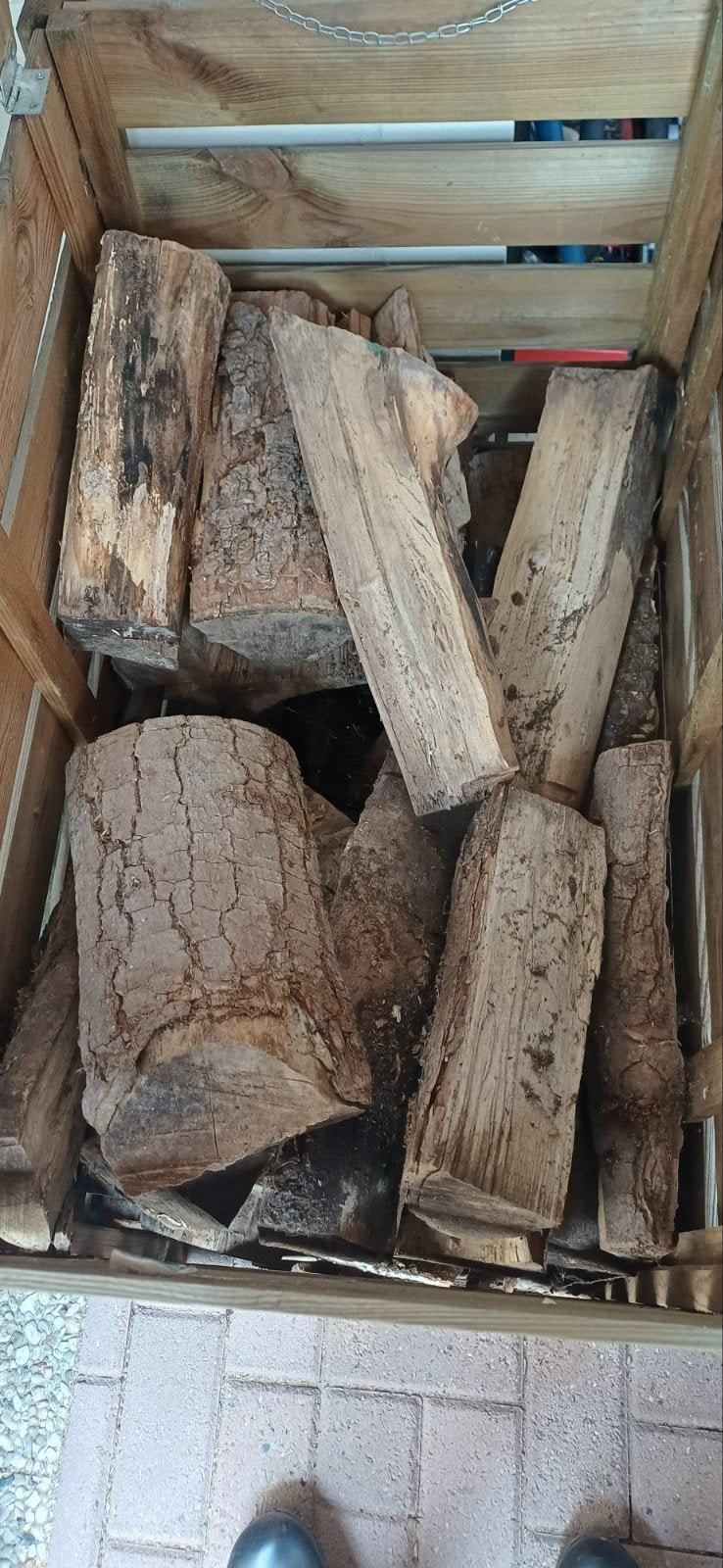 Gratis brandhout - diverse blokken, Tuin en Terras, Haardhout, Ophalen