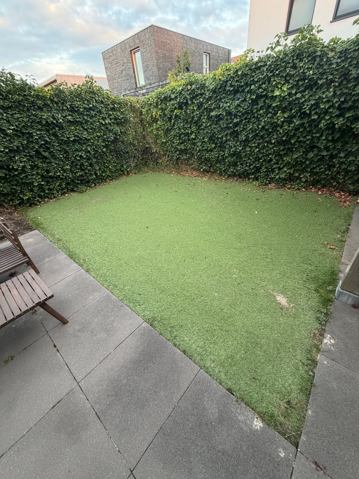 Kunstgras voor tuin of balkon, Tuin en Terras, Ophalen, Gebruikt, 20 m² of meer, Kunstgras