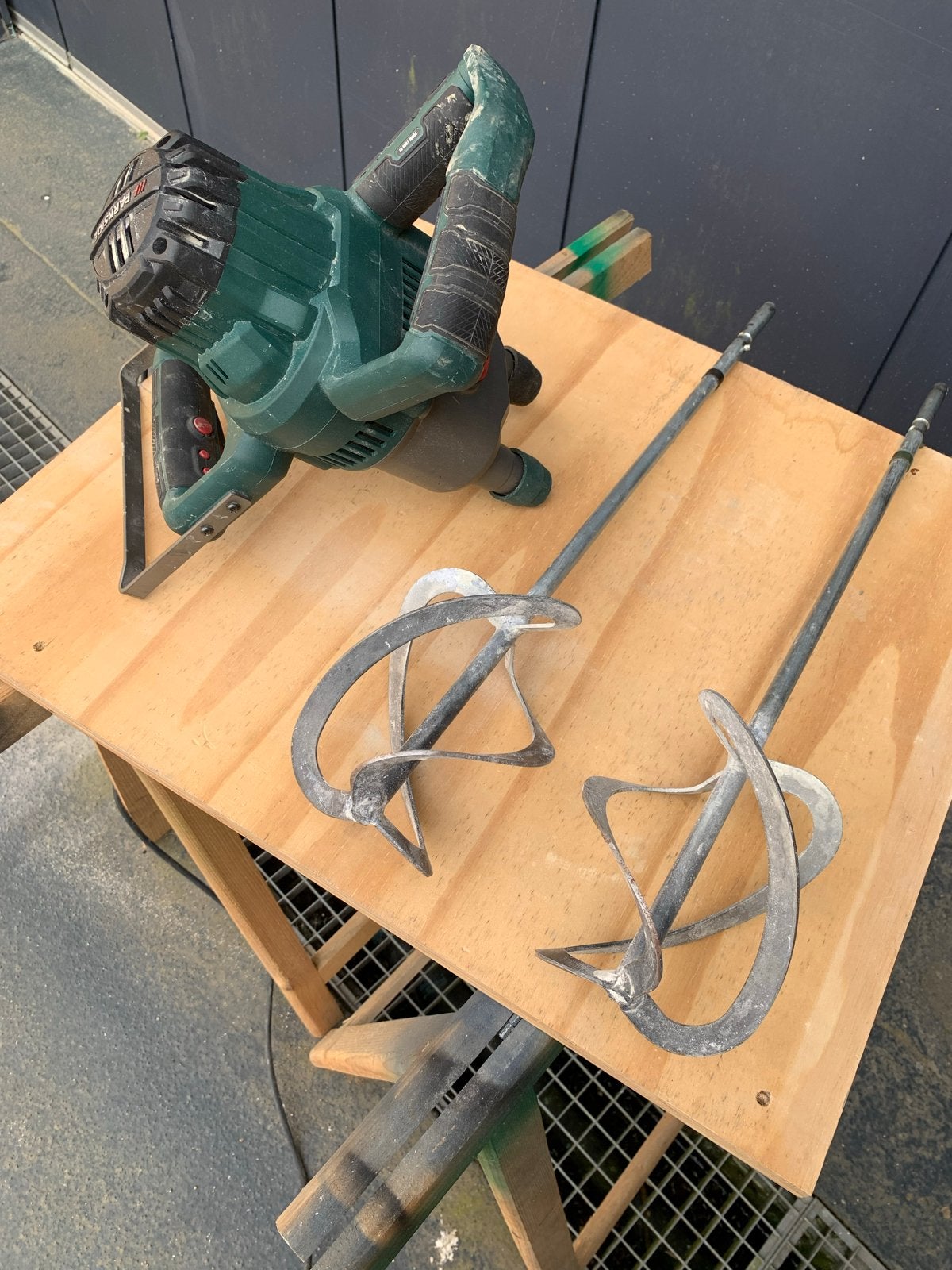 Parkside PDRW 1800 B1 Twinpaddle mixer, Ophalen, Zo goed als nieuw