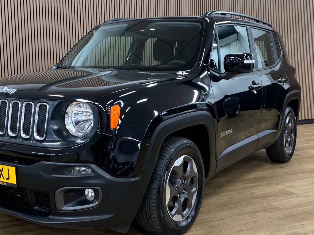 Jeep Renegade 1.4 MultiAir Night Eagle II Limited|Automaat|C, Stof, Gebruikt, Zwart, Origineel Nederlands