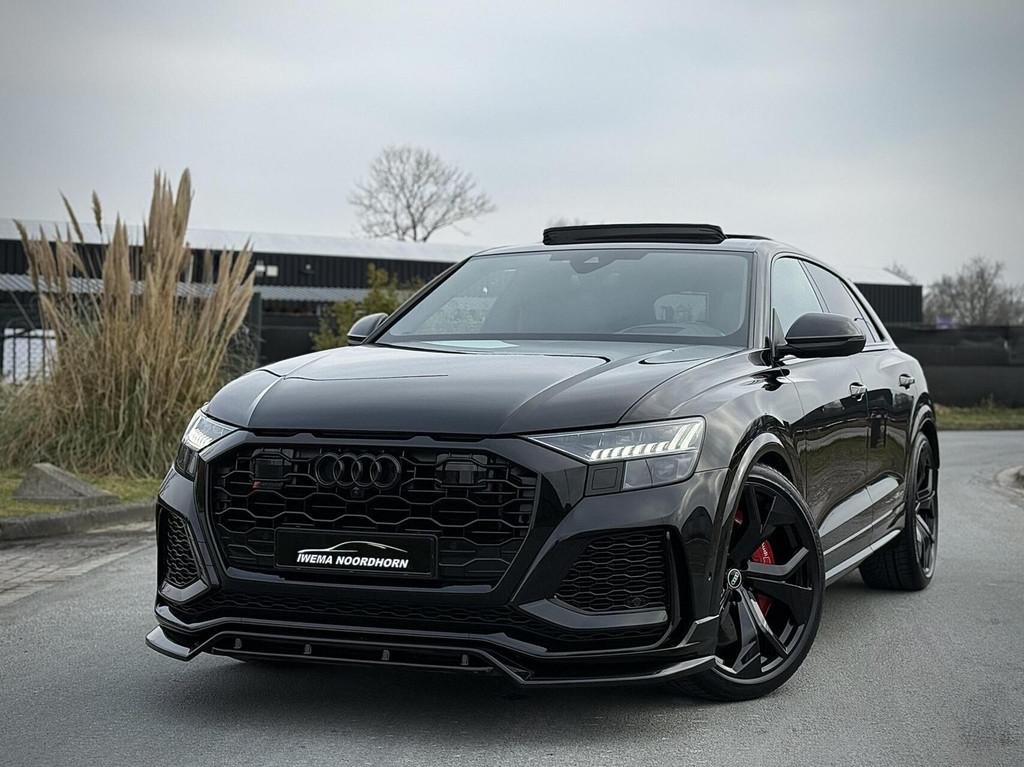 Audi RSQ8 4.0 TFSI Q8 quattro RS Dynamic +|Akrapovic|Keramis, Auto's, Audi, Gebruikt, 600 pk, Bedrijf, Vierwielaandrijving