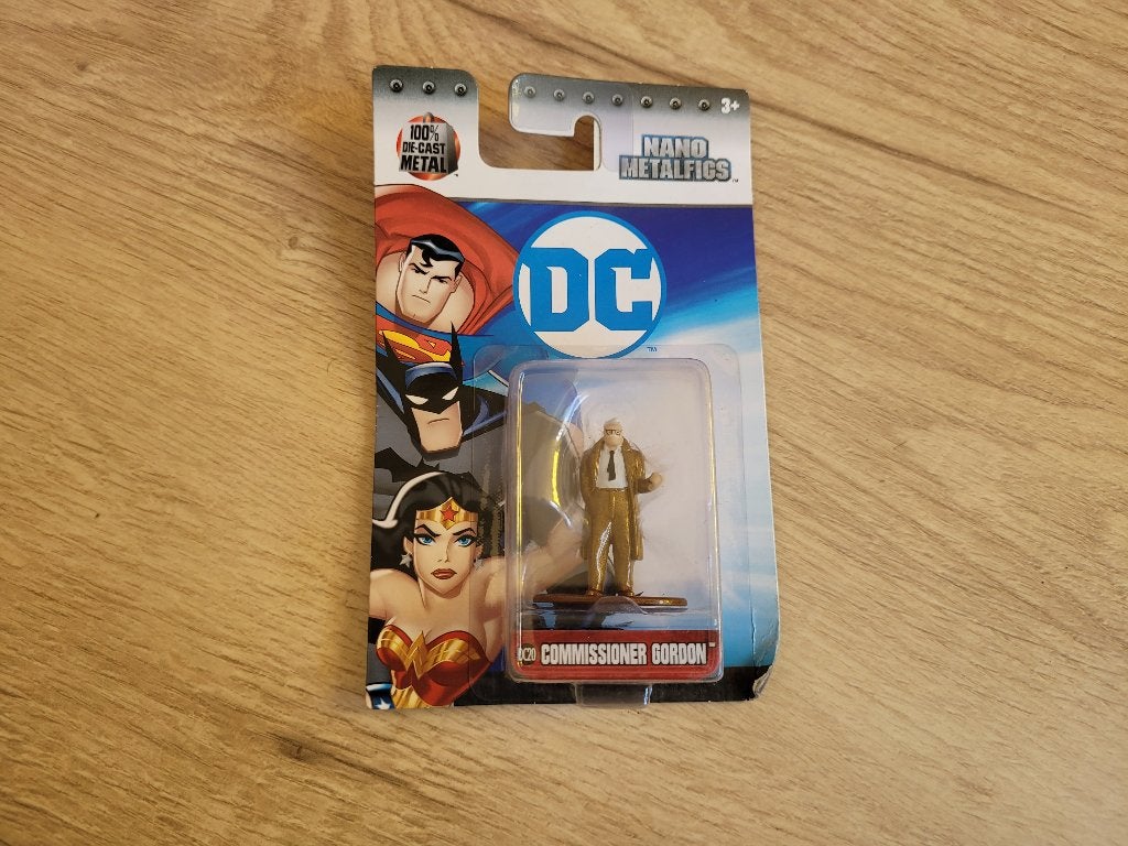 DC Nano Metalfigs DC20 Commissioner Gordon *nieuw* ~ LG4003, Ophalen of Verzenden, Nieuw