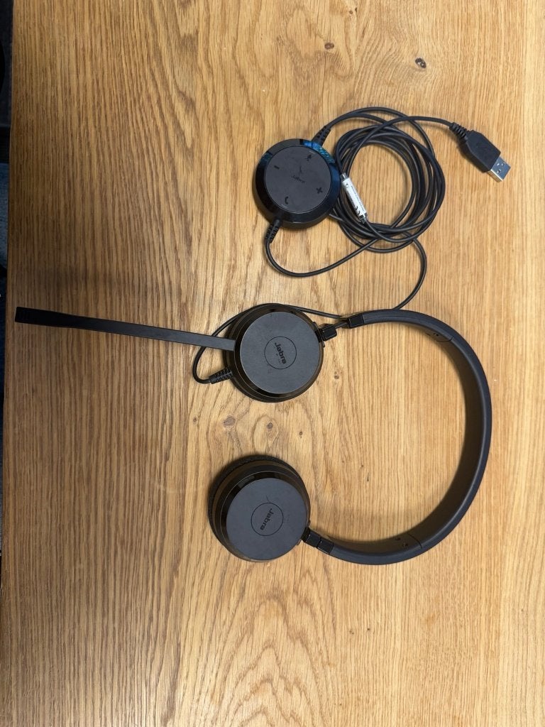 6 x Jabra Evolve 20 USB Headset – Bedraad, Ophalen of Verzenden, Gebruikt, Bedraad, Jabra