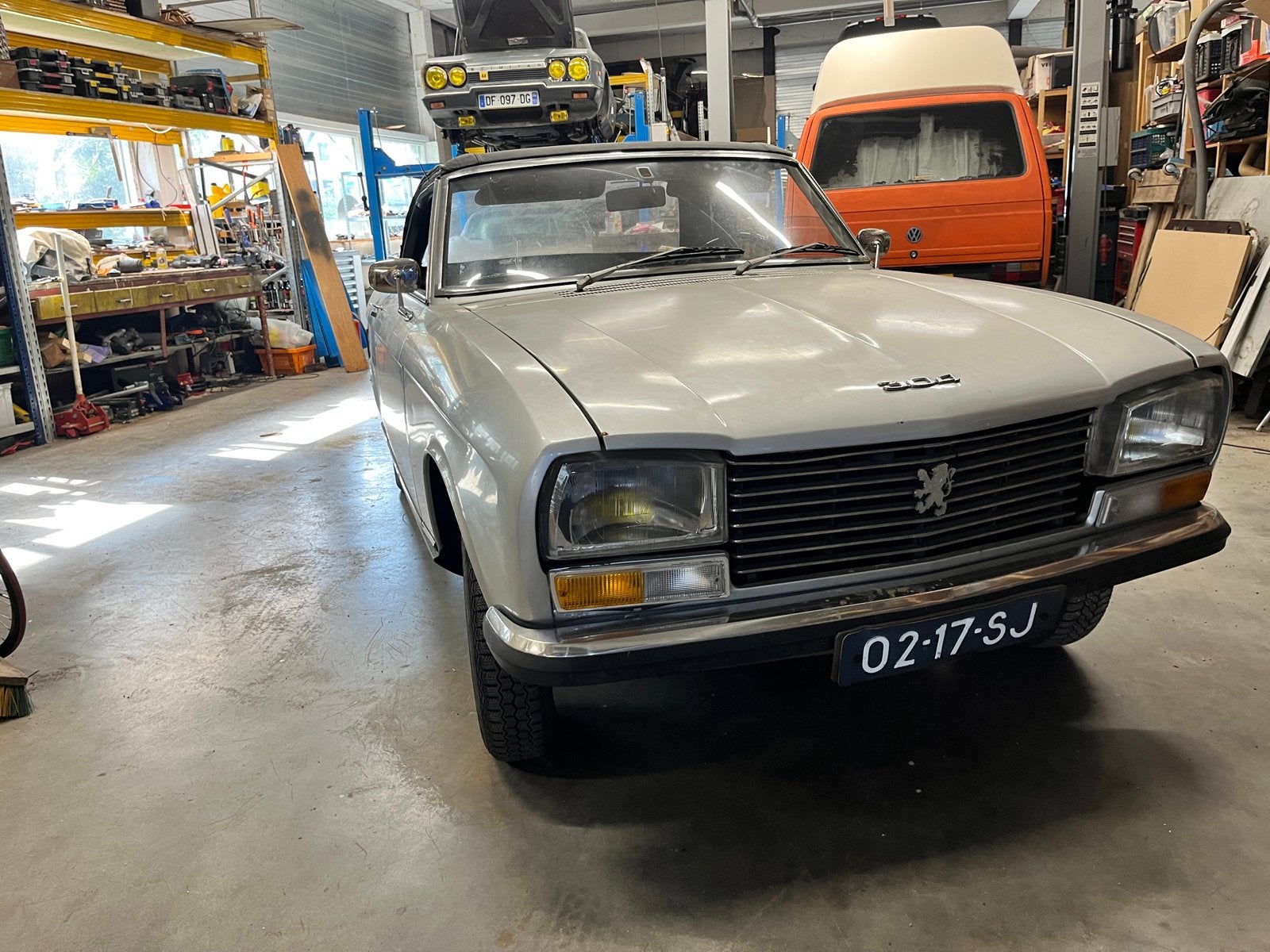 Peugeot 304 1.3 1971, Zwart, Cabriolet, Blauw, Origineel Nederlands