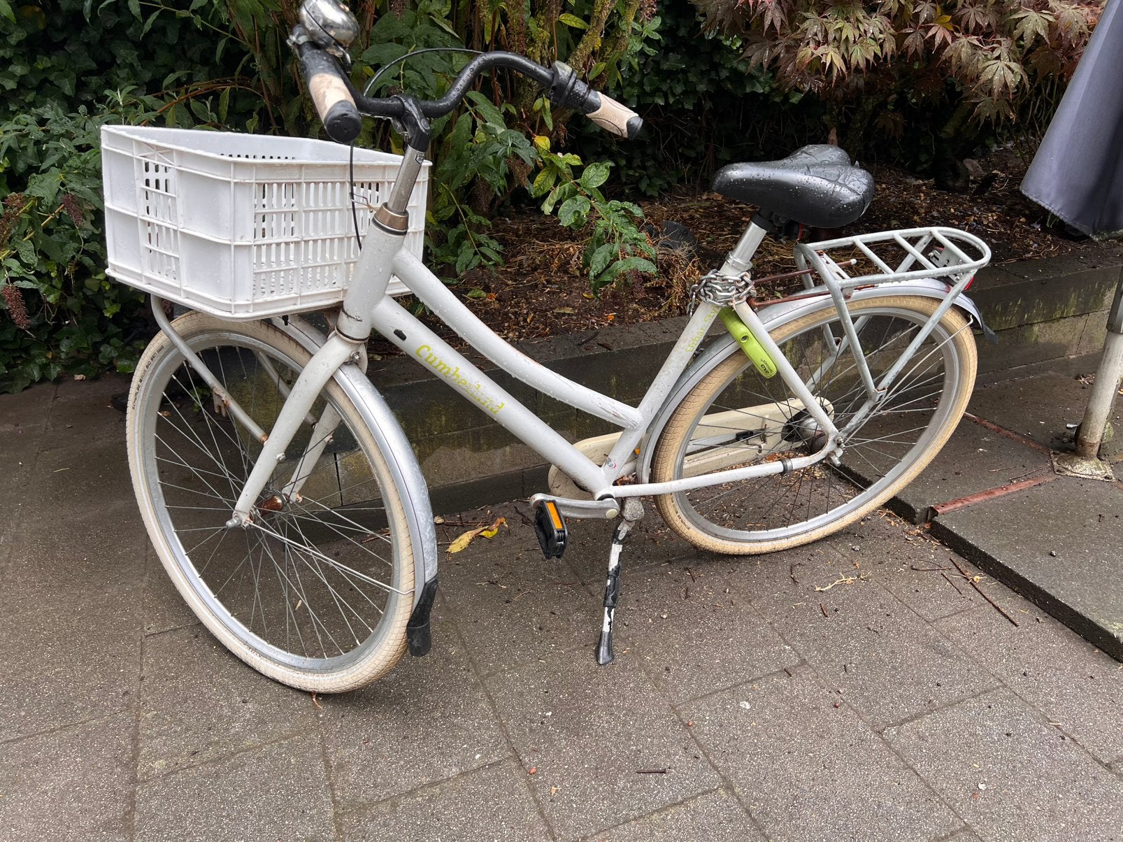 Damesfiets, Terugtraprem, Gebruikt, Versnellingen, 50 tot 53 cm