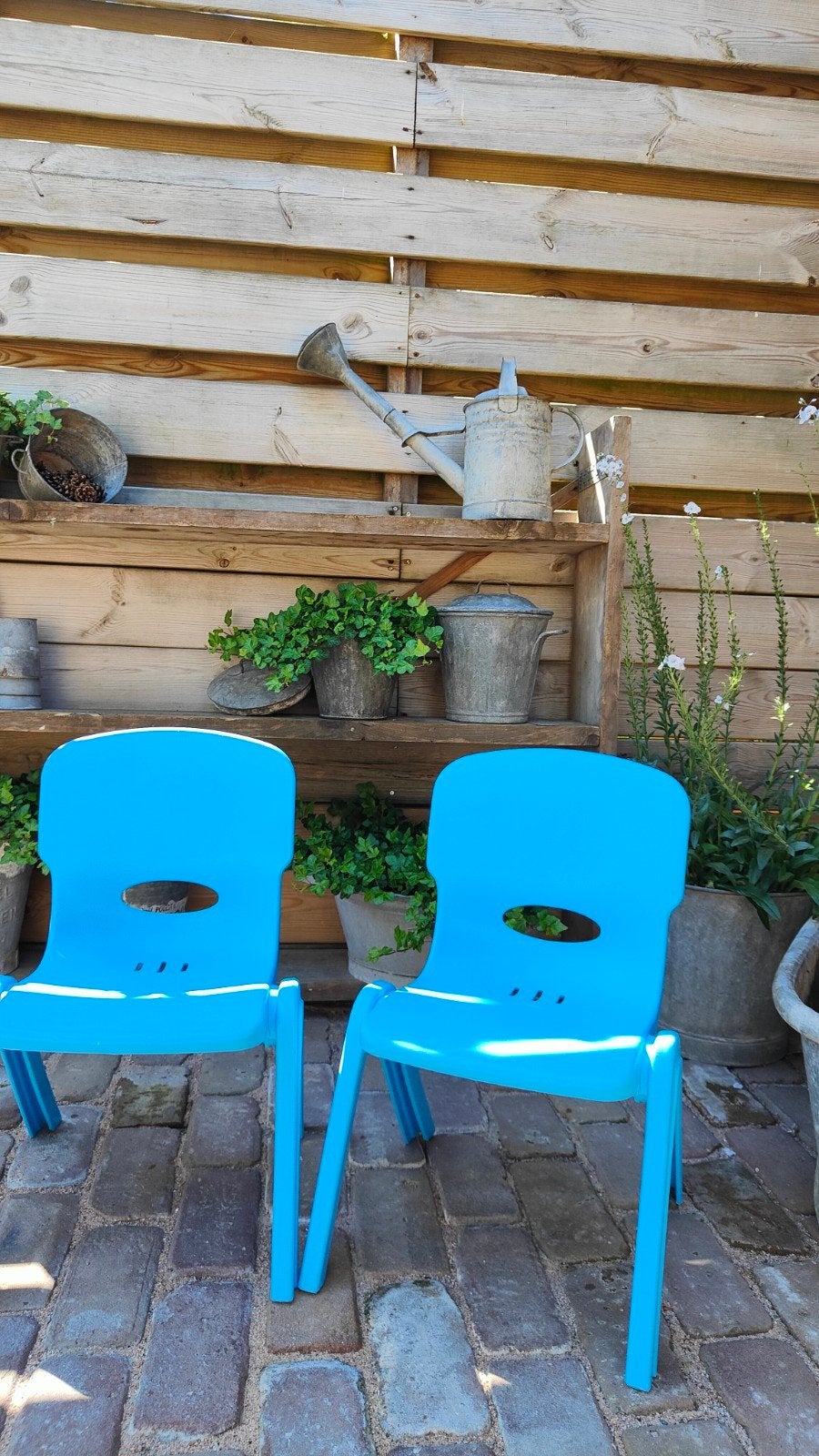 Twee kinderstoeltjes / tuinstoeltjes nieuw / kinderstoeltje, Ophalen
