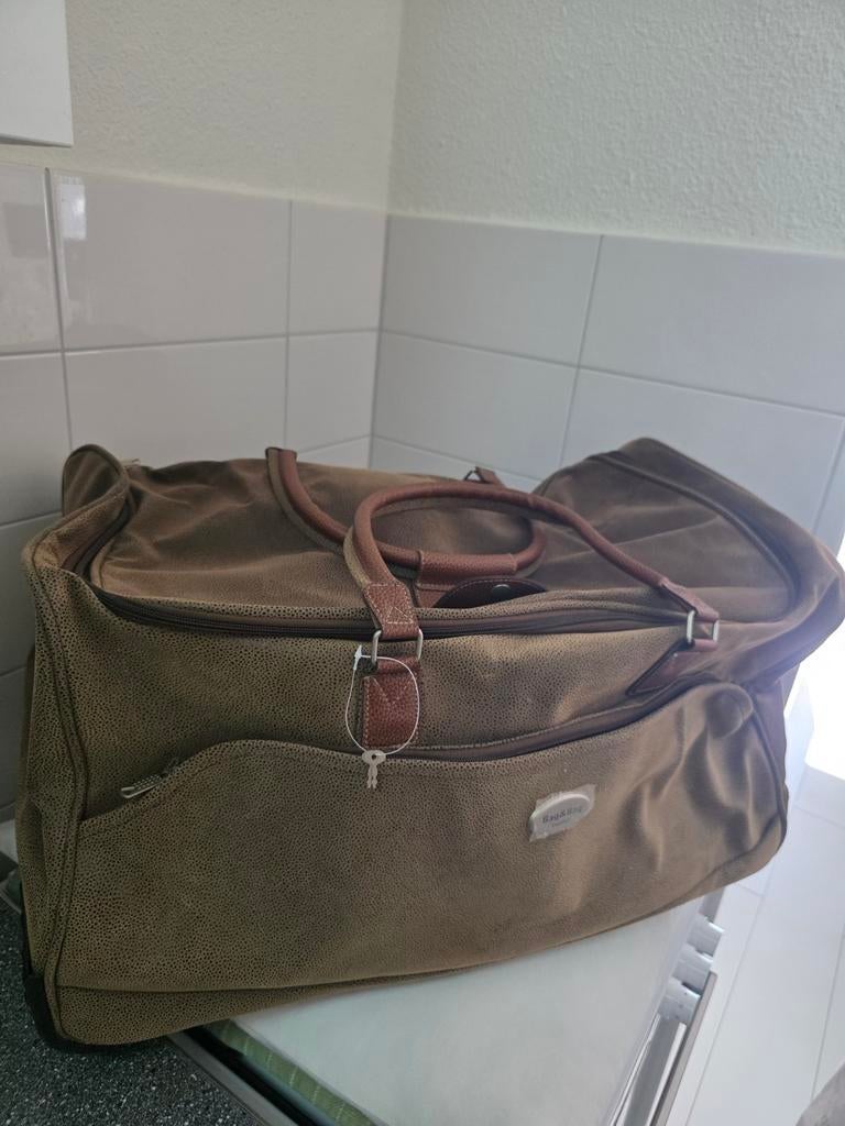 Bag & Bag Comfort Reistas - Bruin, Sieraden, Tassen en Uiterlijk, Tassen | Reistassen en Weekendtassen, Ophalen of Verzenden