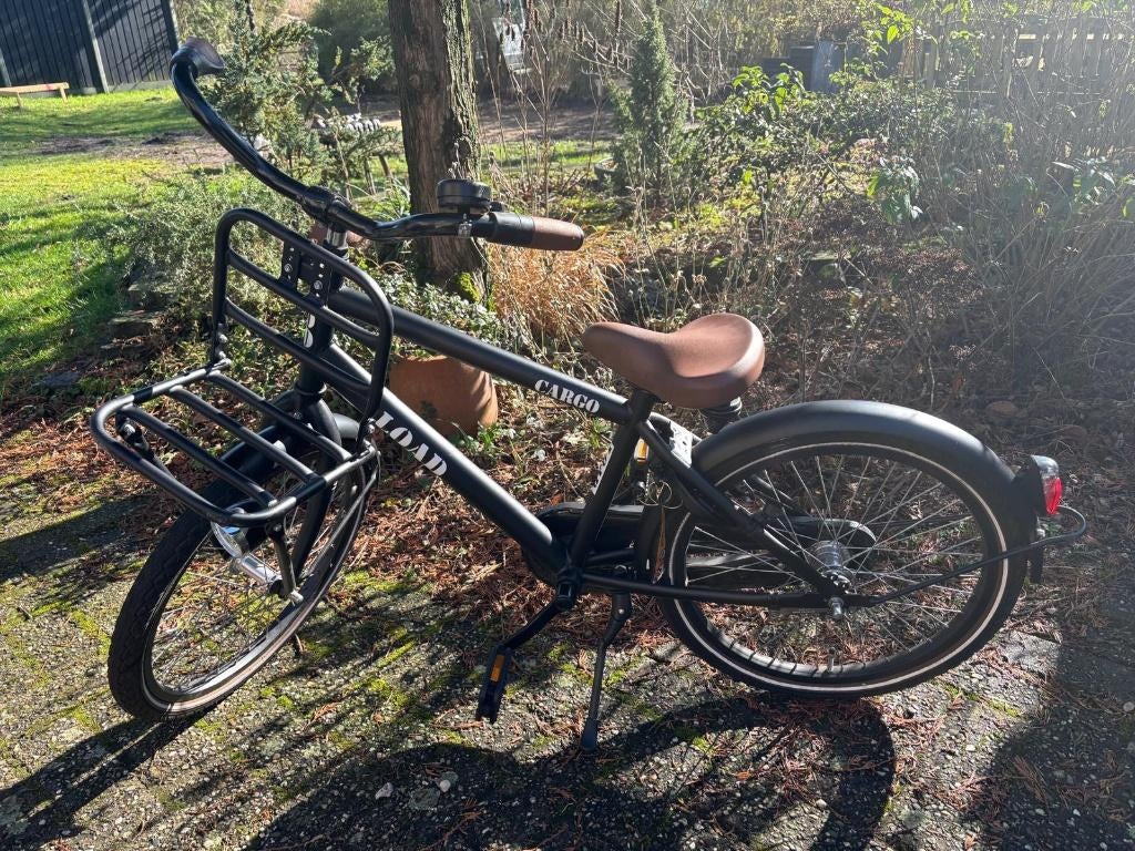 Cargo Load 20" fiets met remnaaf - mat zwart, Ophalen, Gebruikt, 20 inch, Cargo