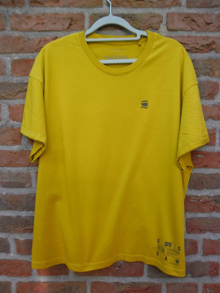 Nieuw Okergeel G star Raw shirt superfijne stof maat M, Kleding | Dames, Maat 38/40 (M), Geel, Nieuw, Ophalen of Verzenden