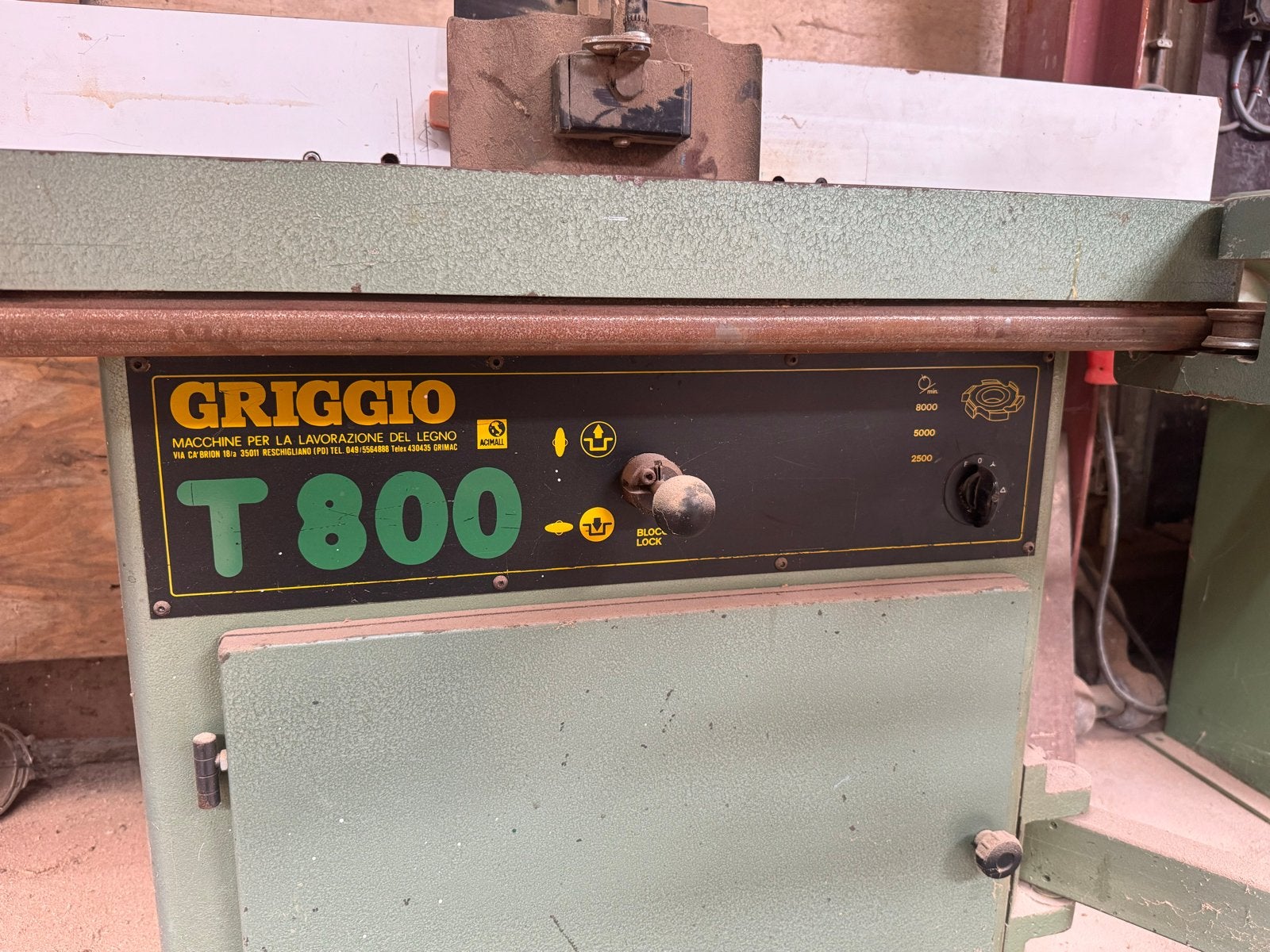 Griggio T 800 frees, Ophalen, Griggio, Geen idee, Geen idee