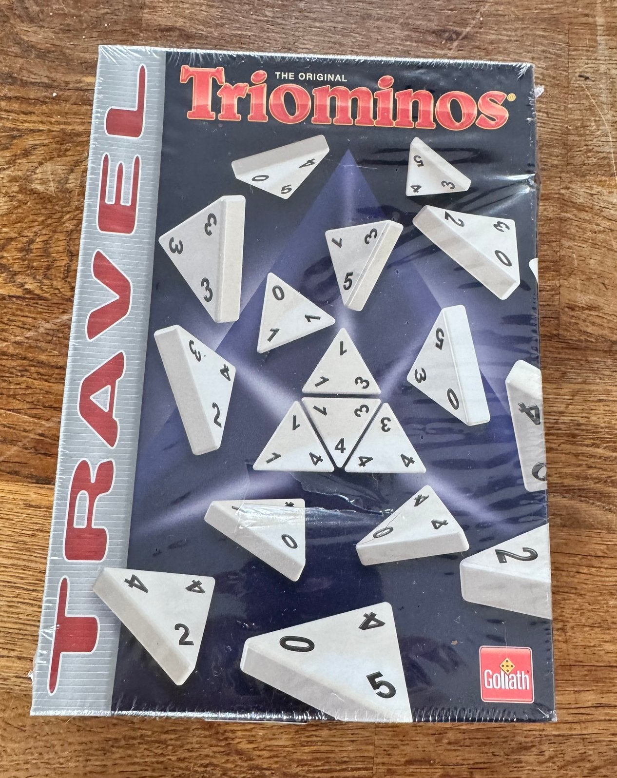 Travel Triominos Spel, Goliath, Nieuw, Ophalen of Verzenden, Een of twee spelers