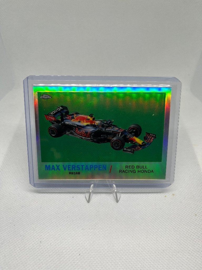 2021 Topps Chrome F1 Max Verstappen #T61-MV, Verzenden, Zo goed als nieuw, Formule 1