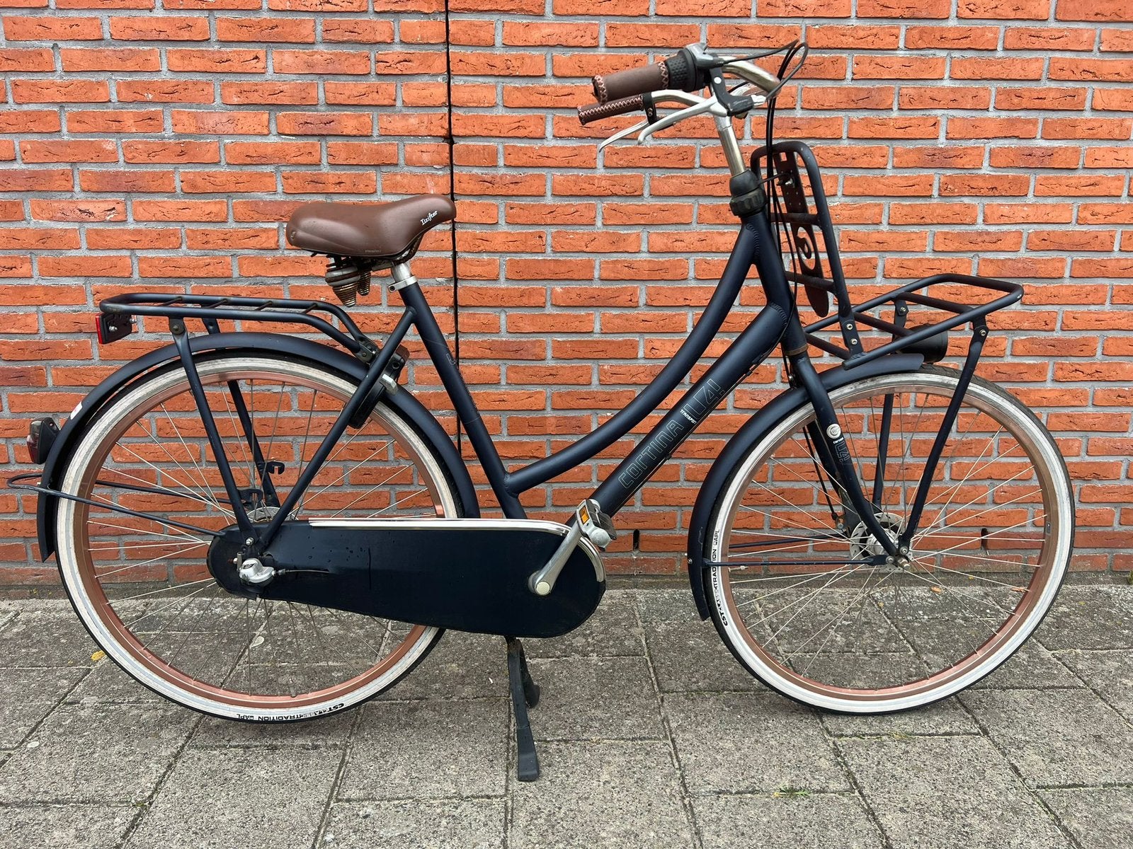 Cortina u4 28 inch 3 versnelling damesfiets, 53 tot 56 cm, Versnellingen, Zo goed als nieuw, Trommelrem