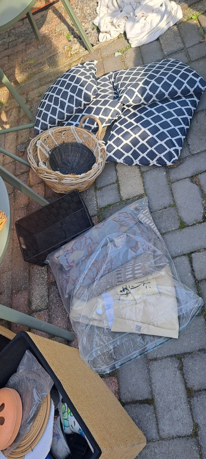 Mandjes kussens Dienbladje broodtrommel ikea keukenrol houde, Diversen, Ophalen of Verzenden
