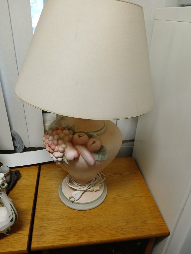 Staande lamp, Keramiek, Romantisch, Ophalen of Verzenden, Zo goed als nieuw