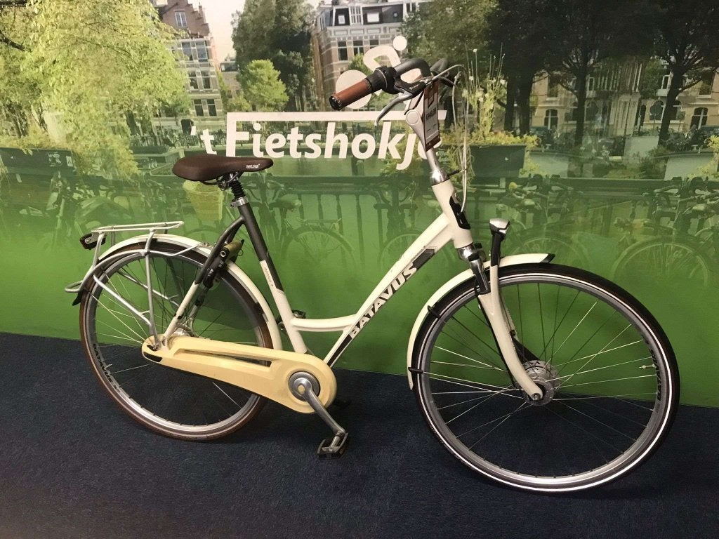 Fietshokje Raaks: Batavus Monaco 7 Damesfiets 57CM, Raaks Fietsen, (Extra) lage instap, Info@raaksfietsen.nl, Gazelle
