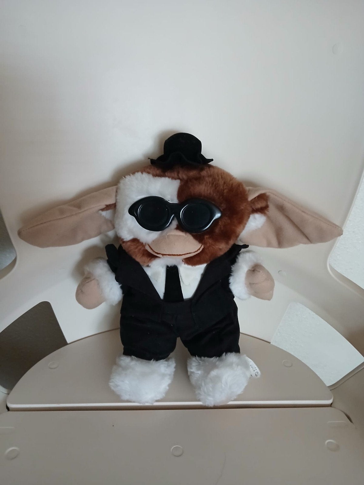 Gremlins knuffel Gizmo Warner Bros 1998., Gebruikt, Overige typen, Ophalen of Verzenden, Middelgroot (20 tot 80 cm)