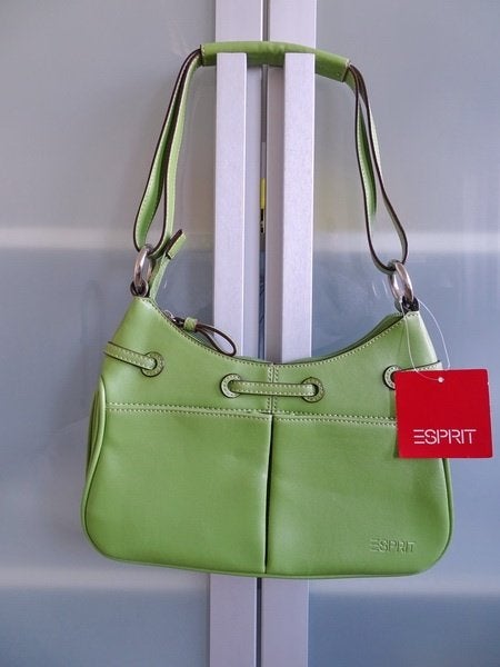 Groen schoudertasje van Esprit, Sieraden, Tassen en Uiterlijk, Ophalen of Verzenden, Zo goed als nieuw, Groen, Schoudertasje