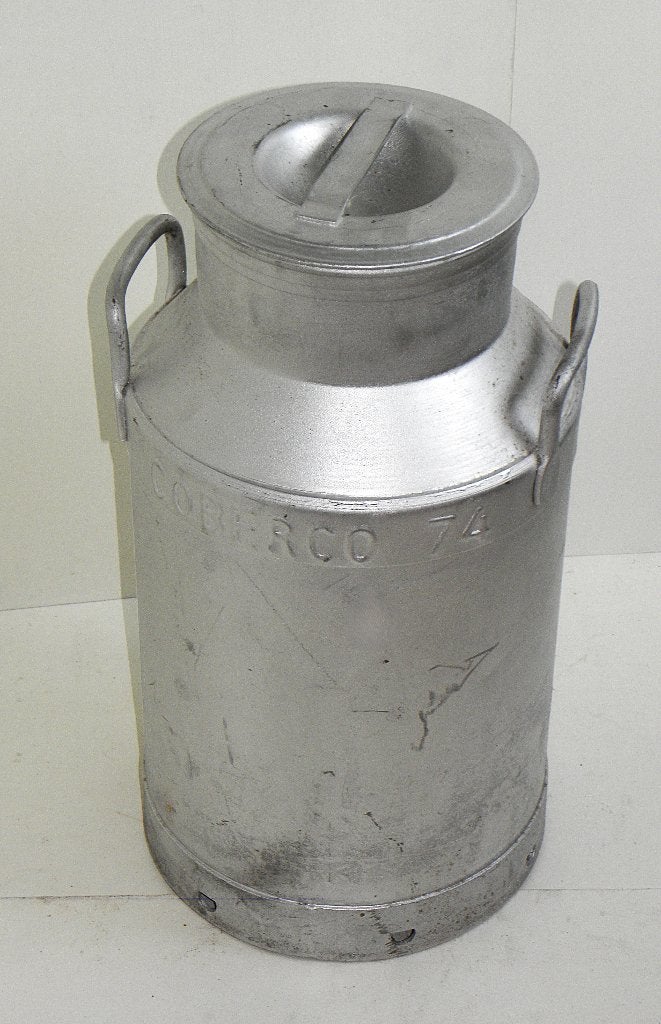 Nette IJzeren melkbus 30 liter Coberco 74, Ophalen, Gebruikt