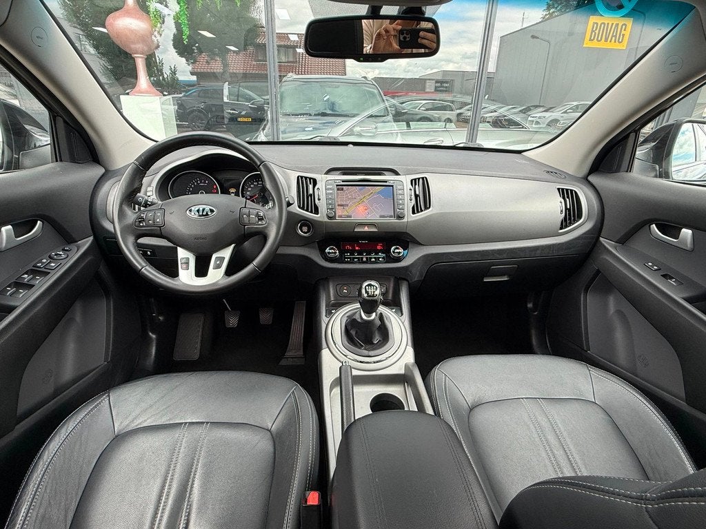 Kia Sportage 1.6 GDI ExecutiveLine LEER/PANO/TREKHAAK/NAP, Auto's, Kia, Voorwielaandrijving, Euro 5, 135 pk, 1591 cc