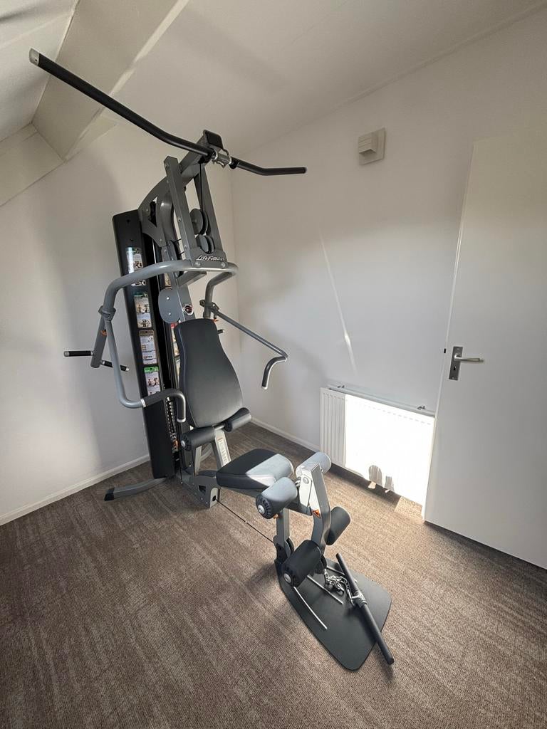 Life Fitness Krachtstation Multigym G2 - Zo goed als nieuw, Ophalen, Benen, Krachtstation, Zo goed als nieuw
