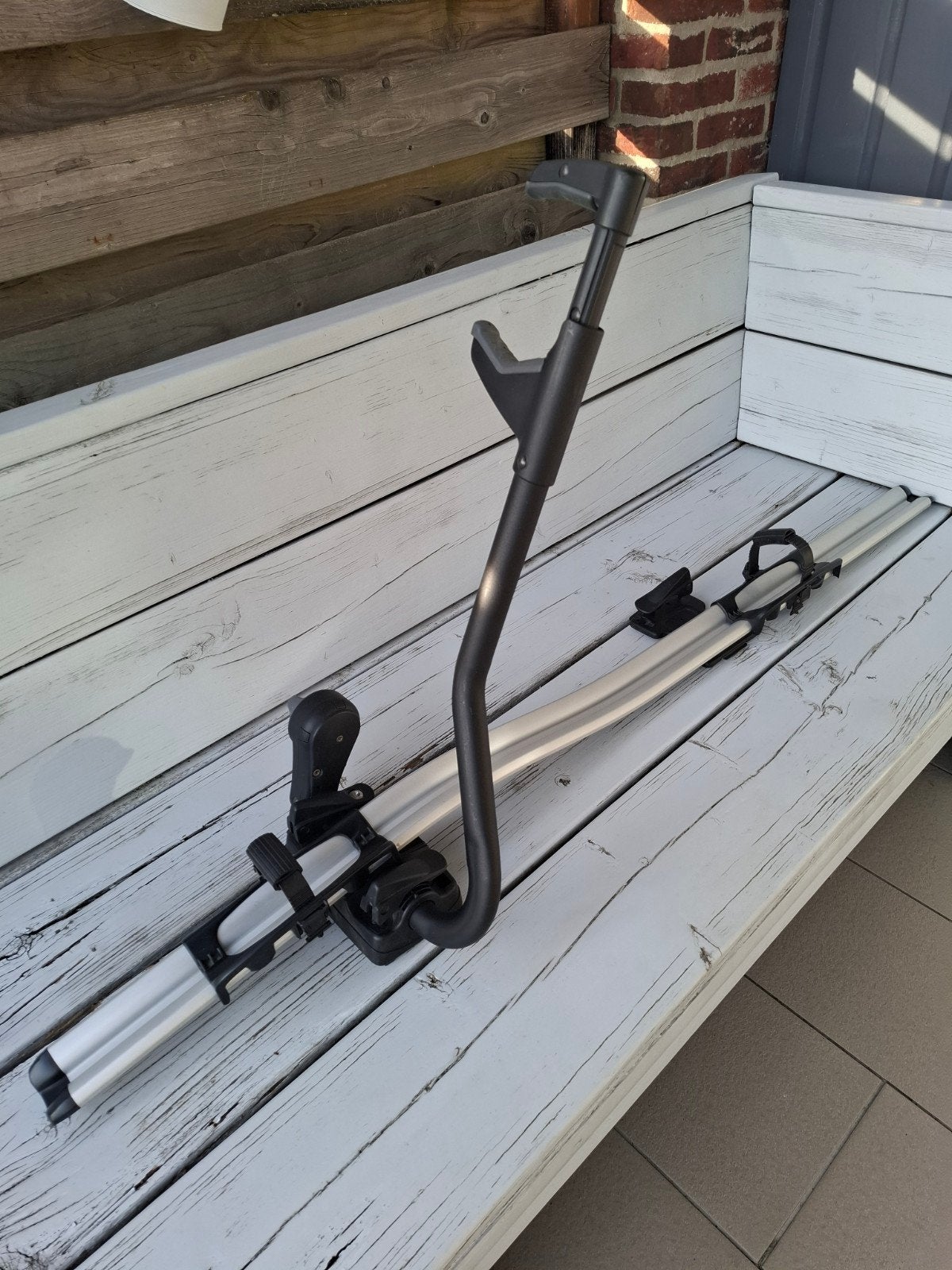 Thule fietsendrager ProRide 591 ( 3 stuks ), Auto diversen, Fietsendragers, Gebruikt, Dakdrager, Ophalen