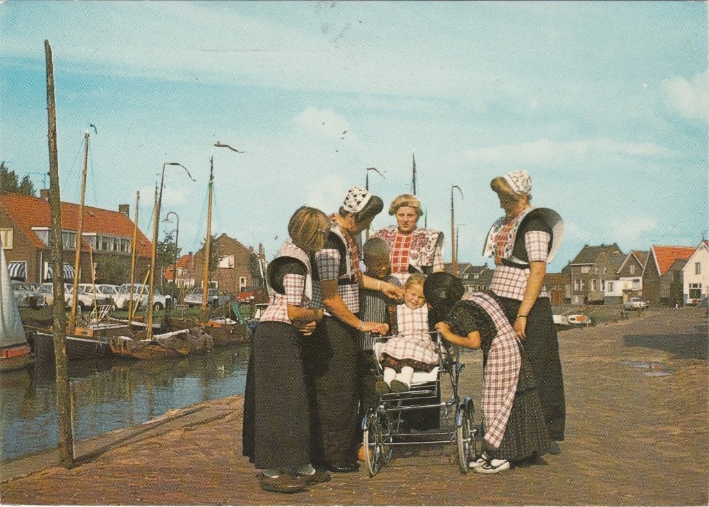 SPAKENBURG Klederdracht Haven, Verzenden, 1960 tot 1980, Gelopen, Utrecht