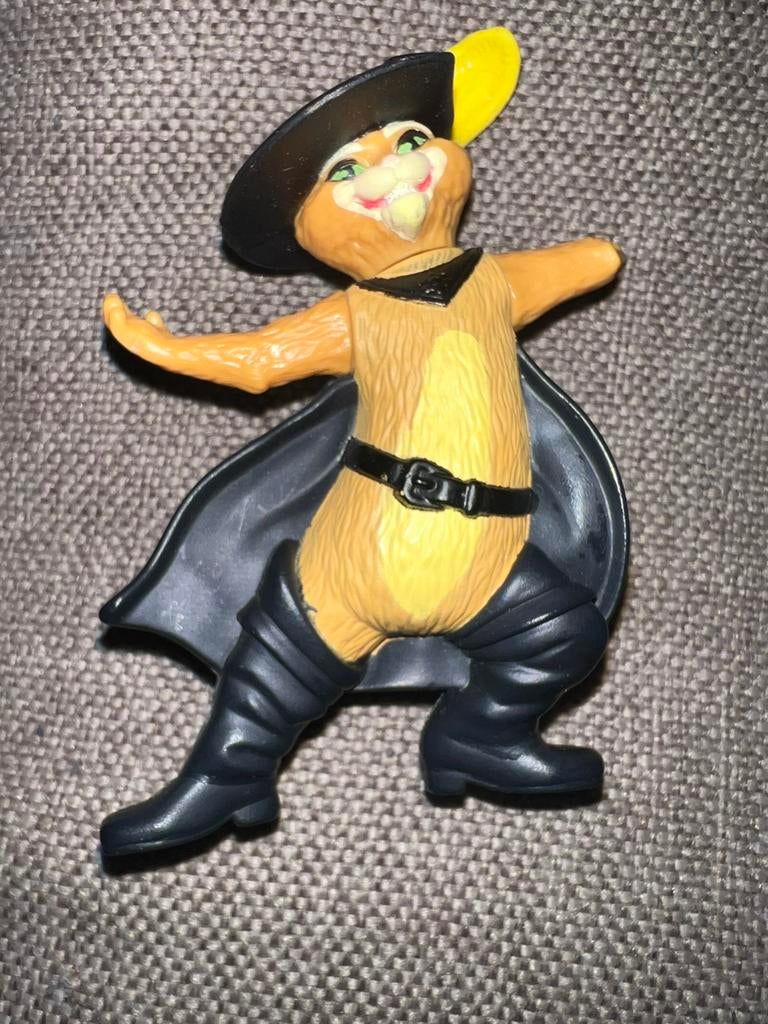 mc donalds speeltje; de Gelaarsde kat uit Shrek, Verzamelen, Ophalen of Verzenden, Zo goed als nieuw, Dier