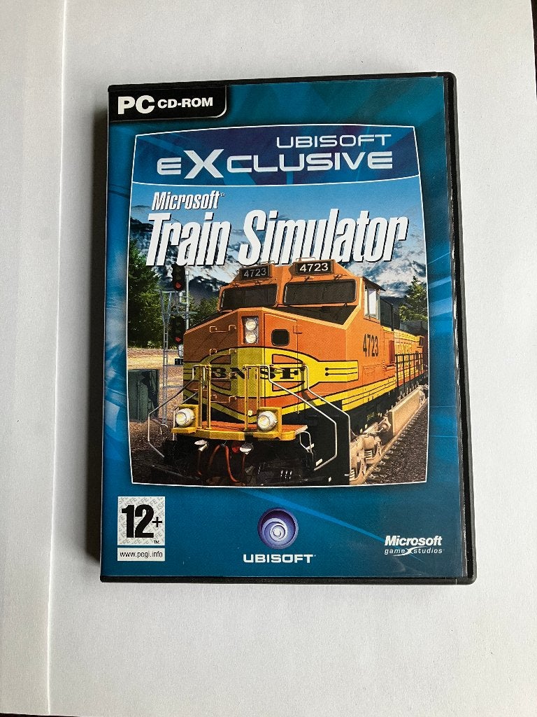 train simulator microsoft ubisoft (2 CD), 1 speler, Ophalen of Verzenden, Zo goed als nieuw, Vanaf 3 jaar