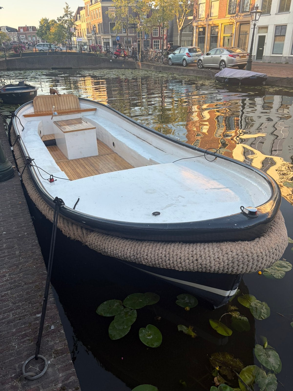 Harding reddingsloep 7,5m incl ligplaats Leiden, Watersport en Boten, Gebruikt, Binnenboordmotor, Diesel, Harding