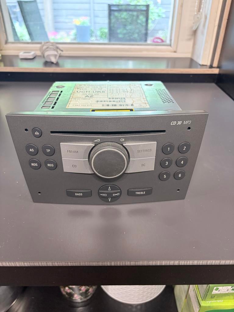 Opel CD 30 MP3 Autoradio - Origineel Blaupunkt, Ophalen of Verzenden, Zo goed als nieuw