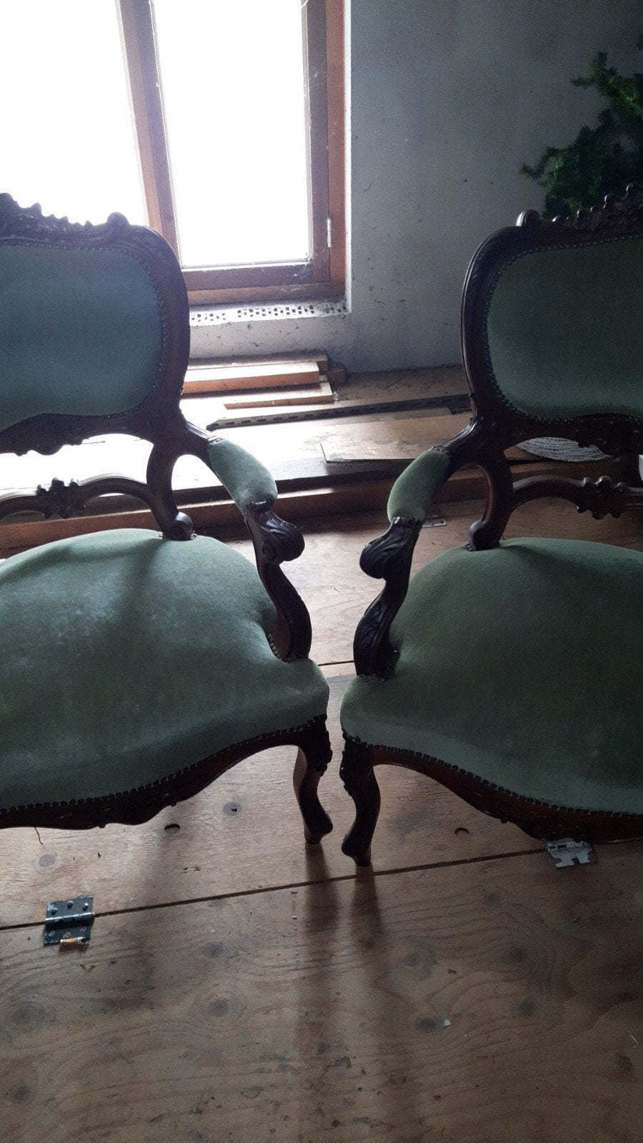 Antieke fauteuils - set van 2, Antiek en Kunst, Ophalen