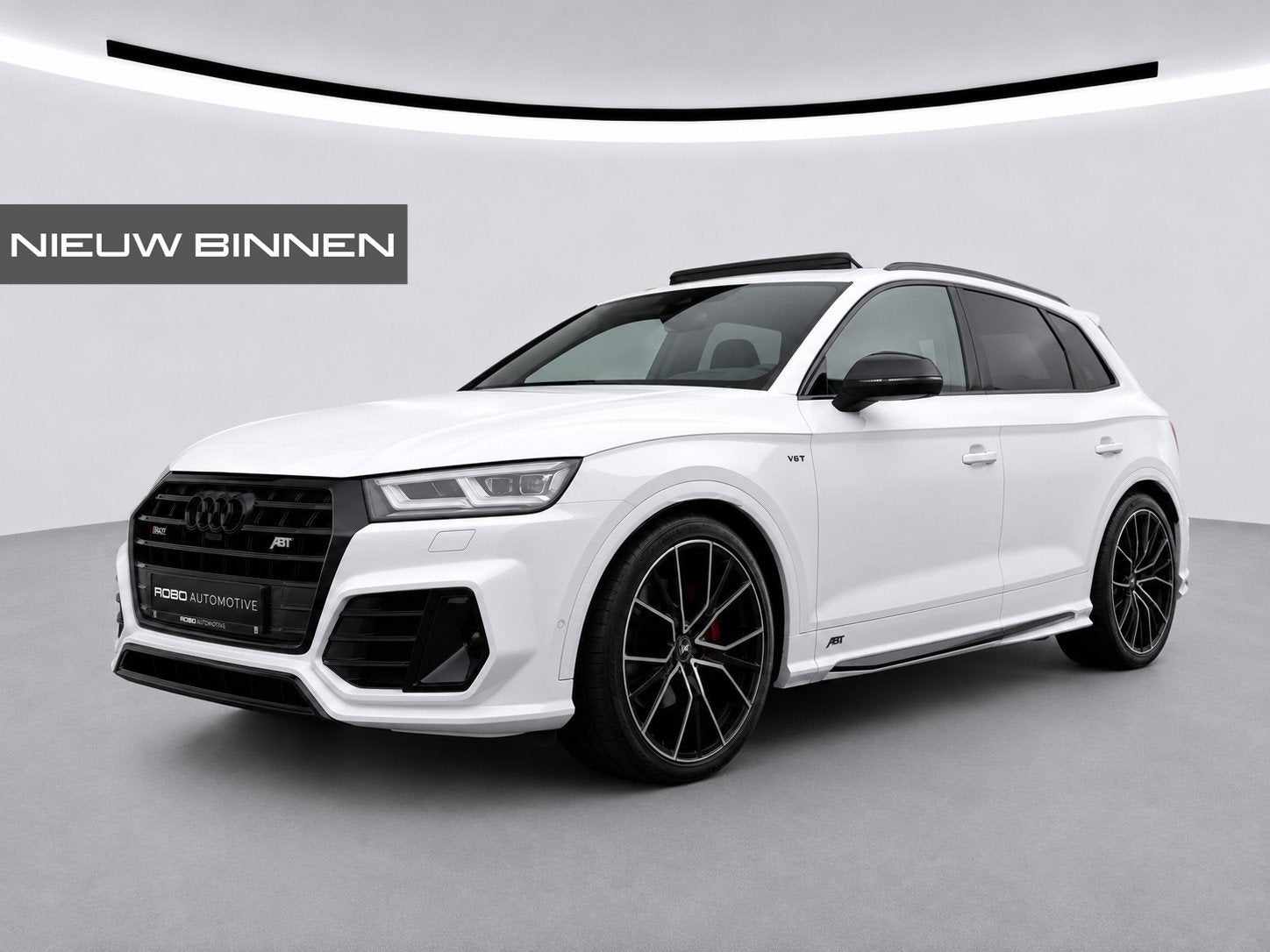 Audi Q5 3.0 TFSI SQ5 quattro Pro Line Plus | ABT | Carbon |, Automaat, Gebruikt, 2995 cc, Wit