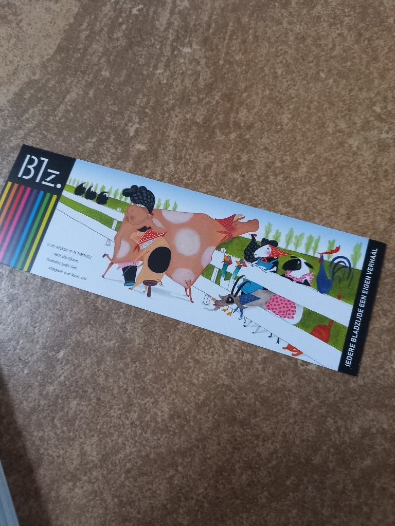 Boekenlegger "Welkom op de Dierderij"  - nieuw, Ophalen of Verzenden, Nieuw, Dier