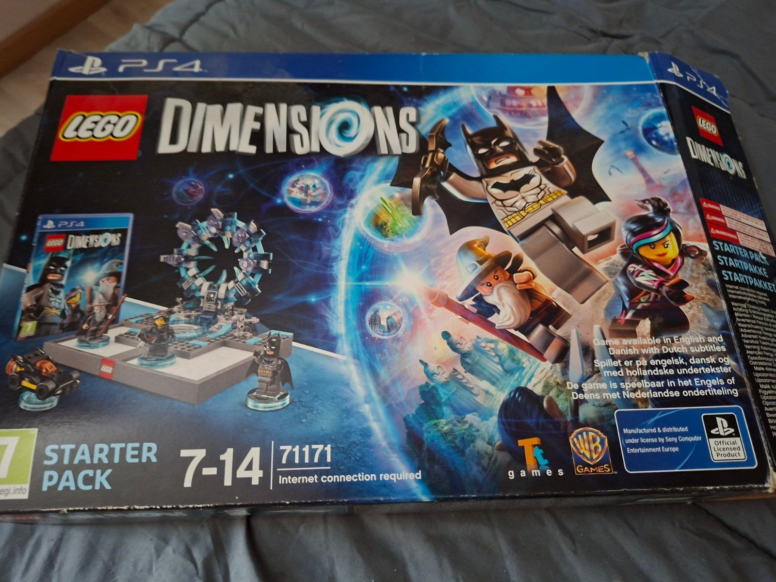 Lego Dimensions Starter Pack PS4 - compleet met doos, Spelcomputers en Games, Avontuur en Actie, 1 speler, Ophalen of Verzenden
