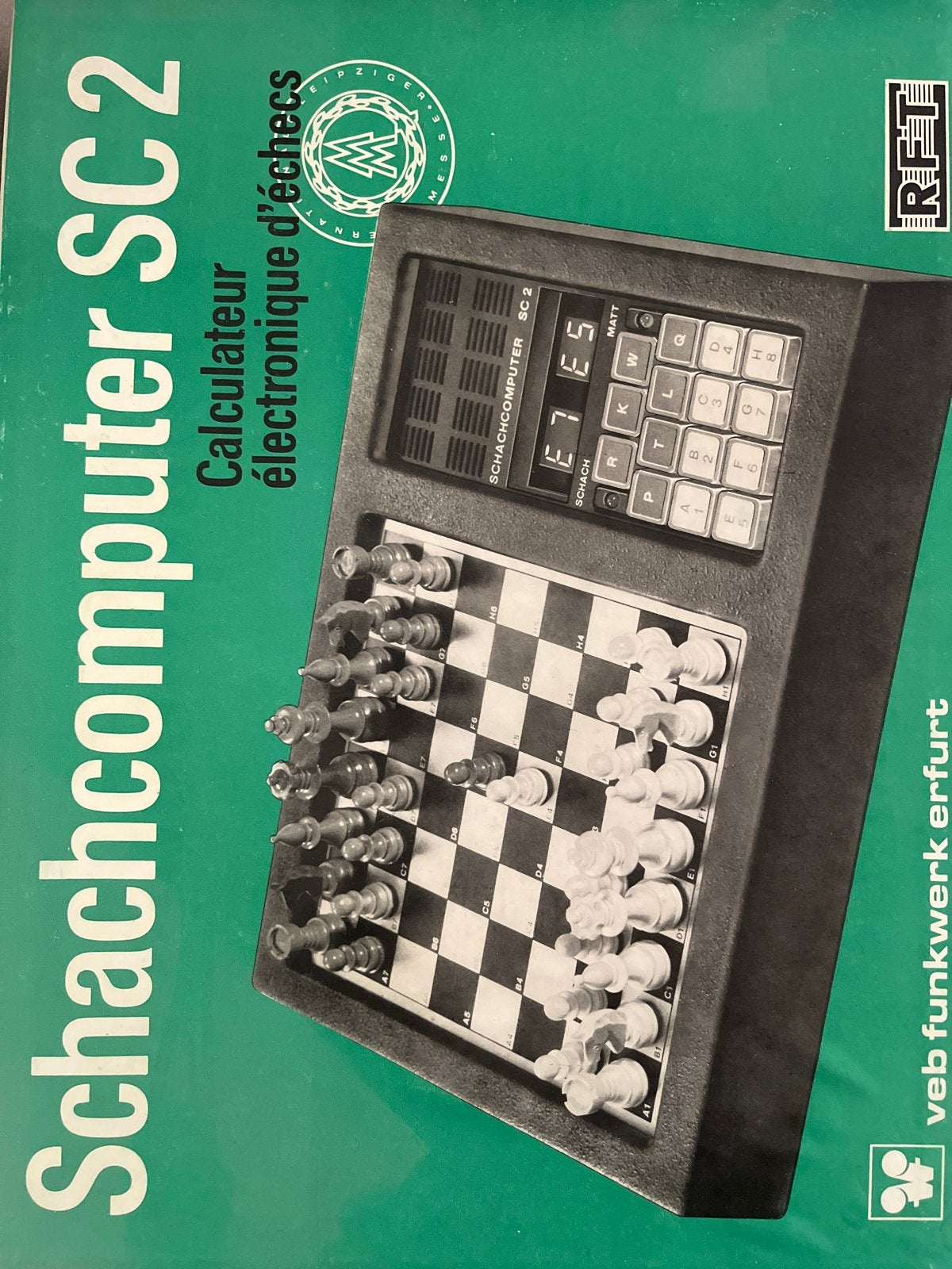 Schachcomputer SC 2 - Elektronisch Schaakspel, Ophalen, Gebruikt, Schaken