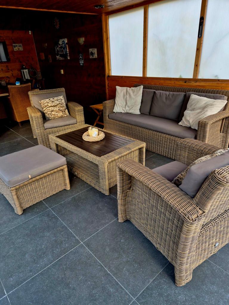 Loungeset, Tuin en Terras, Ophalen, Wicker, Bank