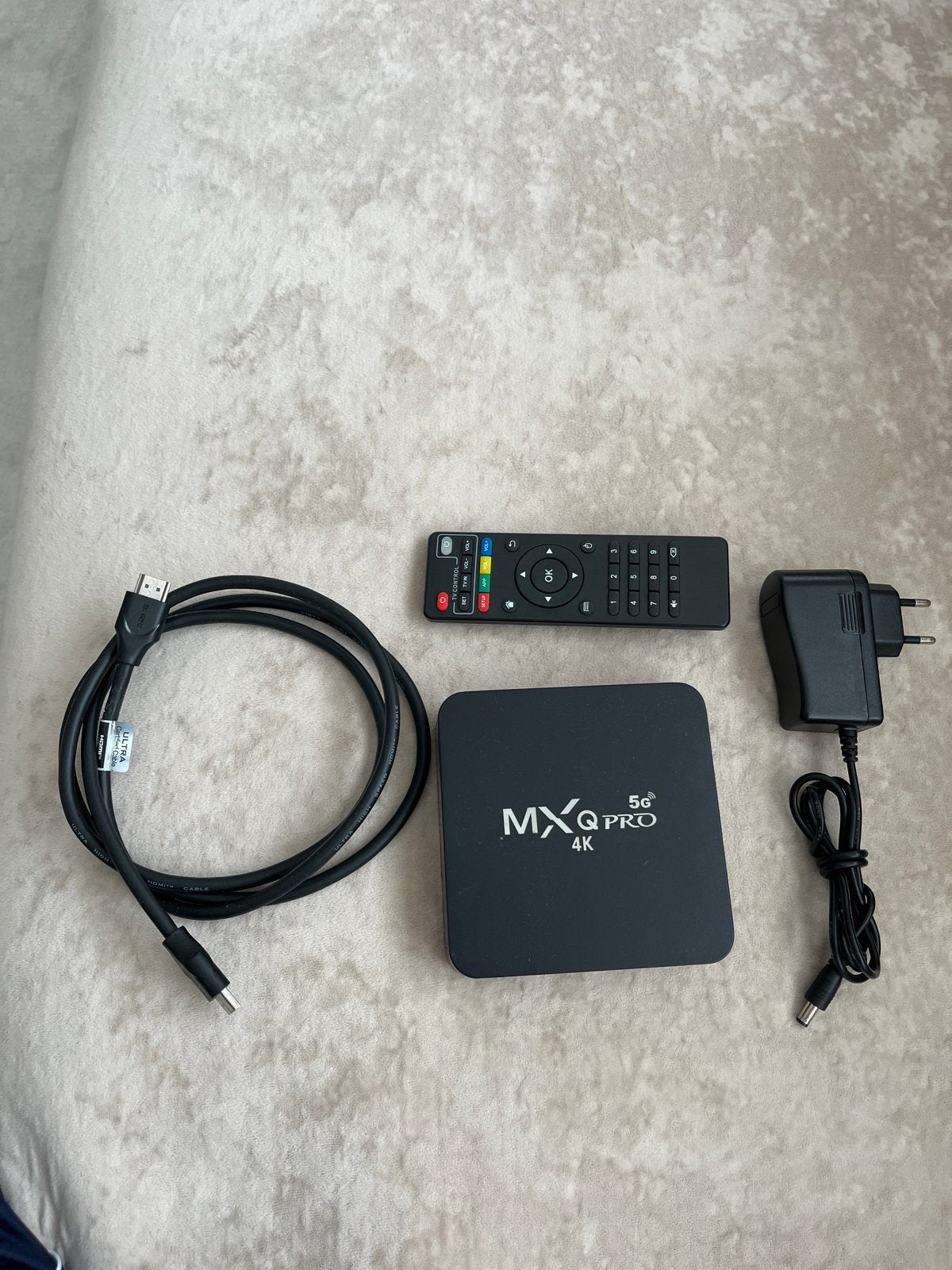 MXQ Pro 4K Android TV Box - Nieuwstaat, Ophalen of Verzenden, Zo goed als nieuw, HDMI, Zonder harde schijf
