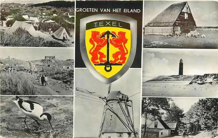 377-165-027 Texel, Verzamelen, Ansichtkaarten | Nederland, Noord-Holland, Voor 1920, Verzenden