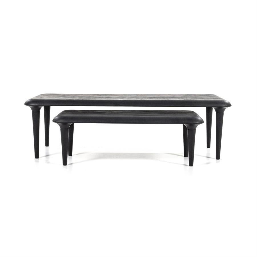 salontafelset Jiska zwart - eleonora, Ophalen, 100 tot 150 cm, Nieuw, 50 tot 100 cm