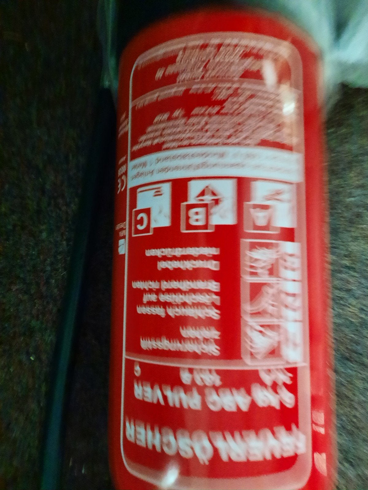 Brandblusser 6 kg ABC poeder - Nieuwstaat, Ophalen, Zo goed als nieuw, Brandblusser